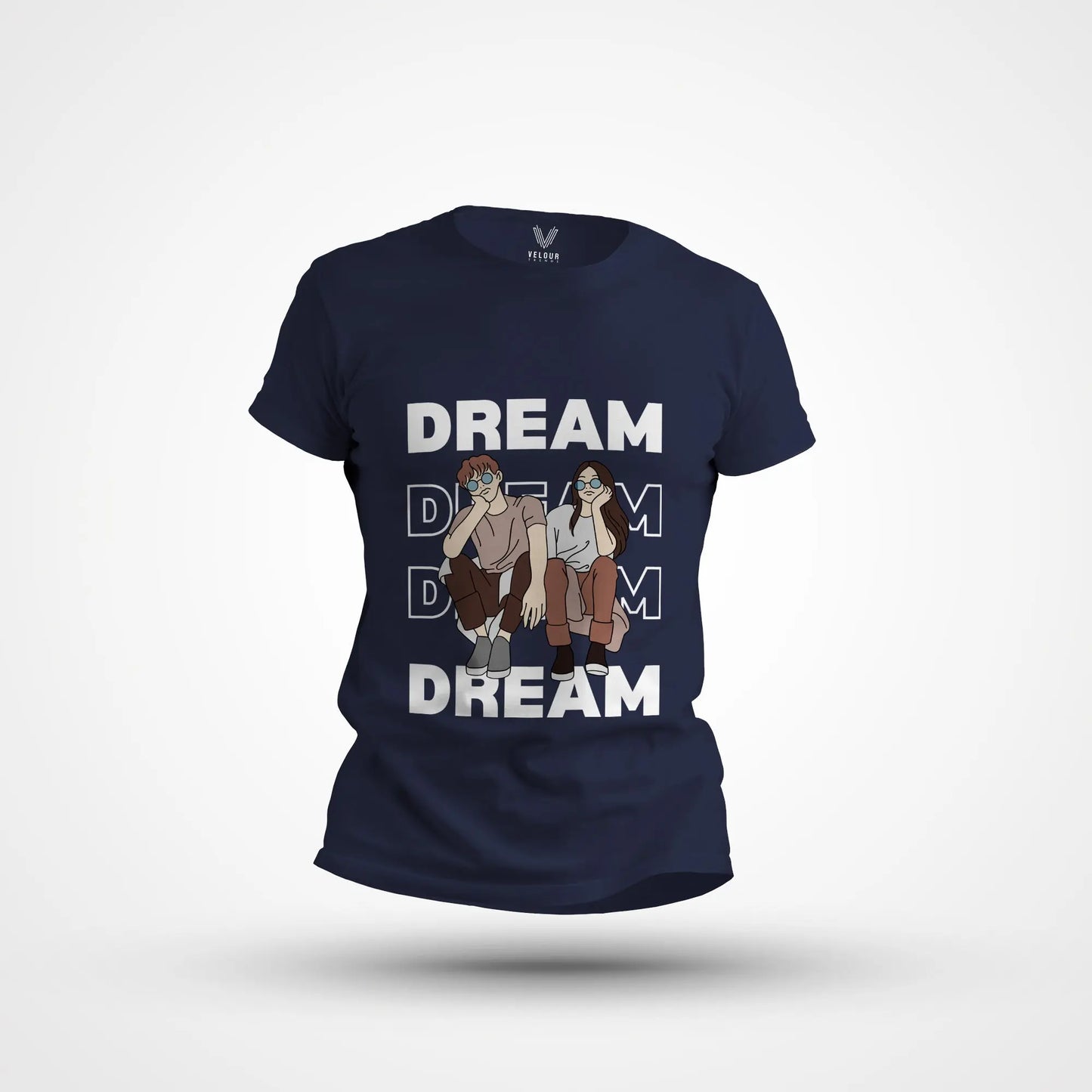 Unisex t-shirt for men dreams by velour trends