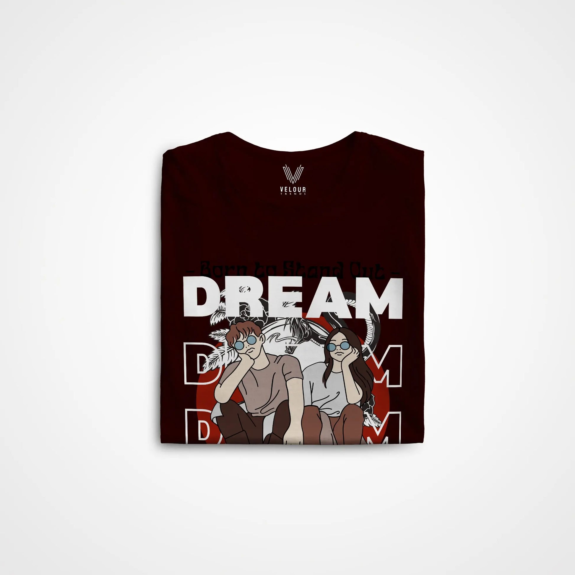 Unisex t-shirt for men dreams by velour trends