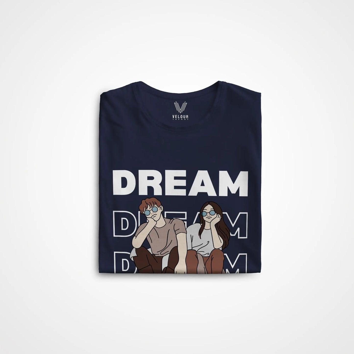 Unisex t-shirt for men dreams by velour trends