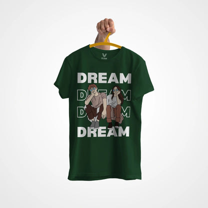 Unisex t-shirt for men dreams by velour trends