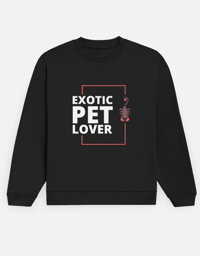 Exotic Pet Lover – Unisex Sweatshirt - Velour Trends - Image 3