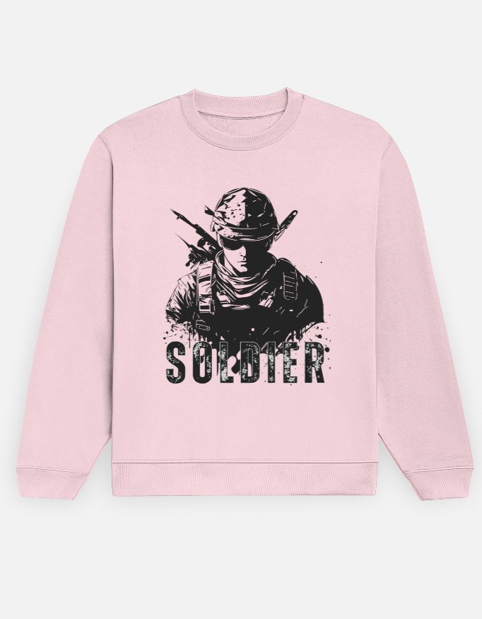 Soldier – Unisex Sweatshirt - Velour Trends - Image 2