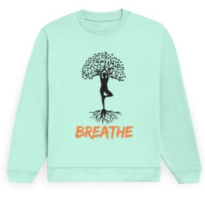 Breathe – Tree Design Unisex Unisex Sweatshirt