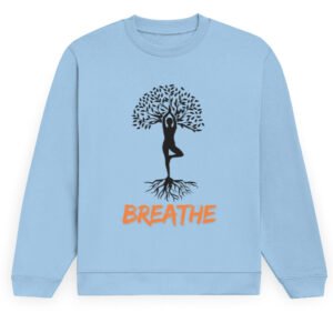 Alternative view of Breathe – Tree Design Unisex Unisex Sweatshirt