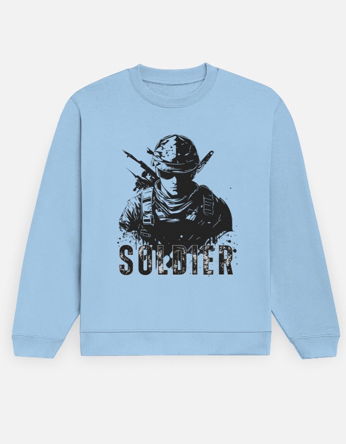 Soldier – Unisex Sweatshirt - Velour Trends - Image 3